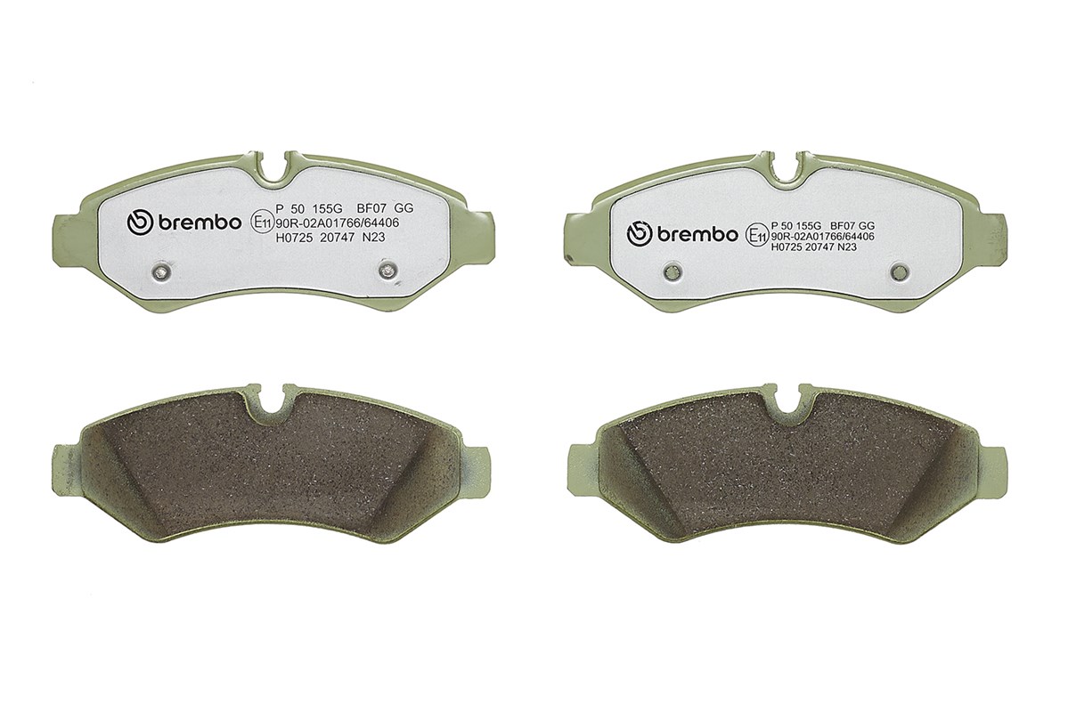 Jogo de 4 pastilhas de travão BREMBO ref. P 50 155G