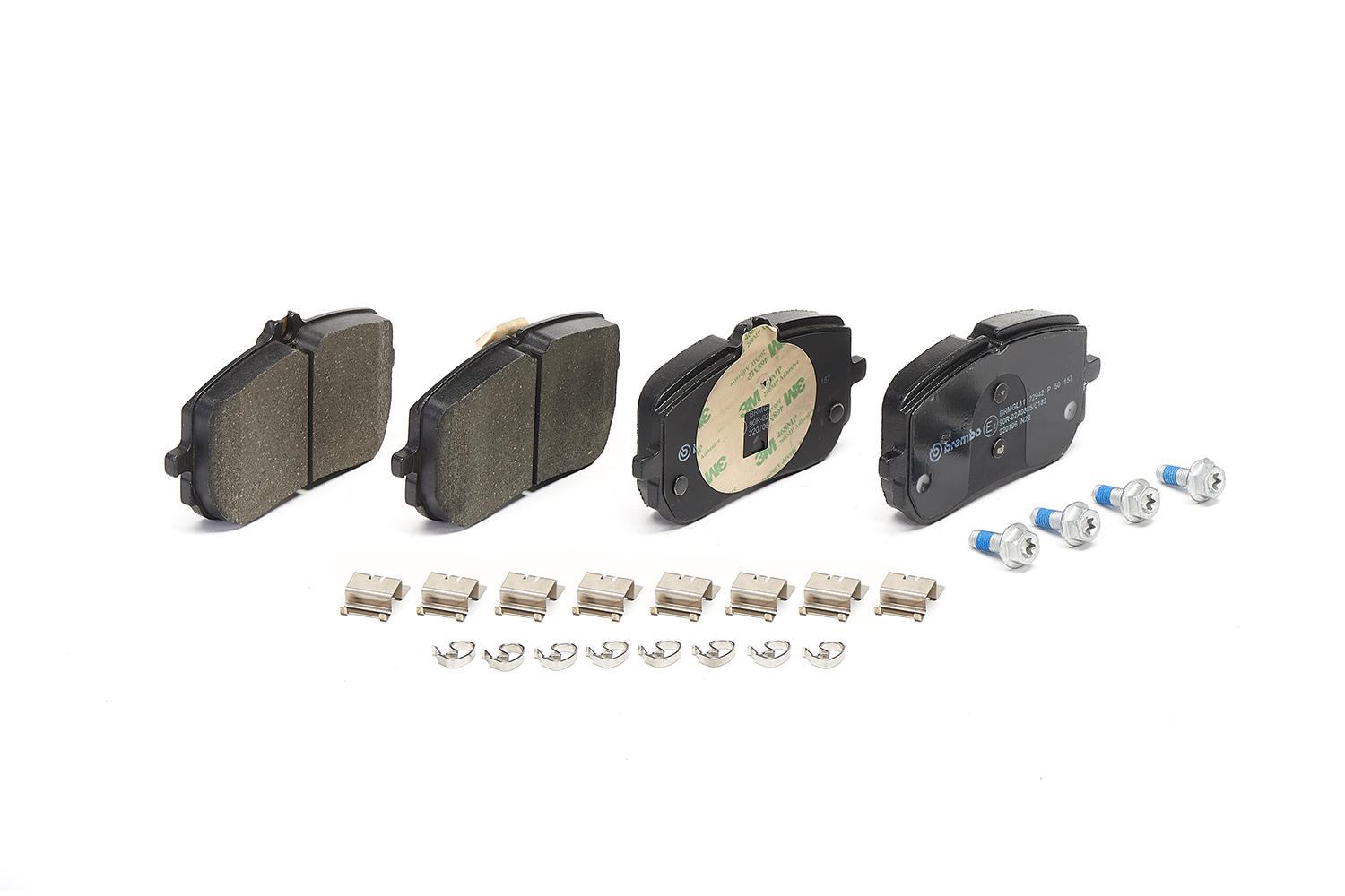 Jogo de 4 pastilhas de travão BREMBO ref. P 50 157