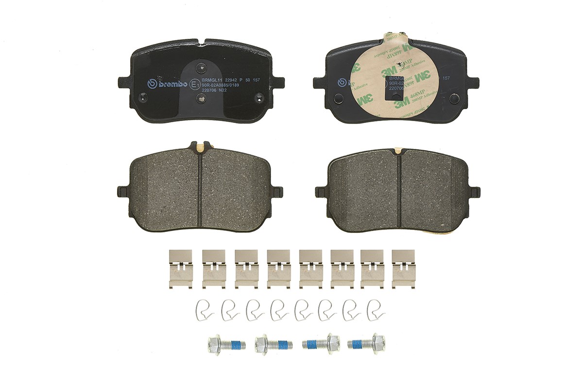 Jogo de 4 pastilhas de travão BREMBO ref. P 50 157