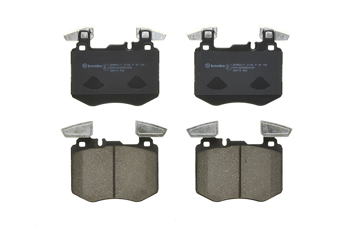 Jogo de 4 pastilhas de travão BREMBO ref. P 50 159