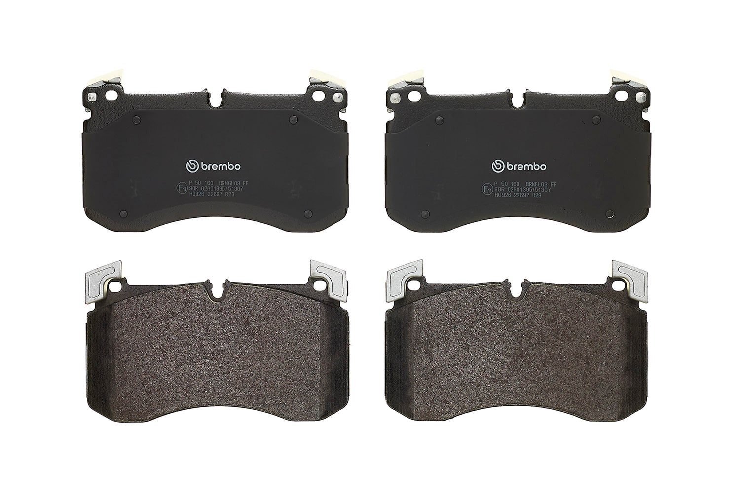 Jogo de 4 pastilhas de travão BREMBO ref. P 50 160