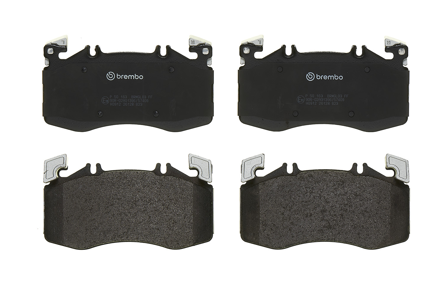 Jogo de 4 pastilhas de travão BREMBO P 50 163