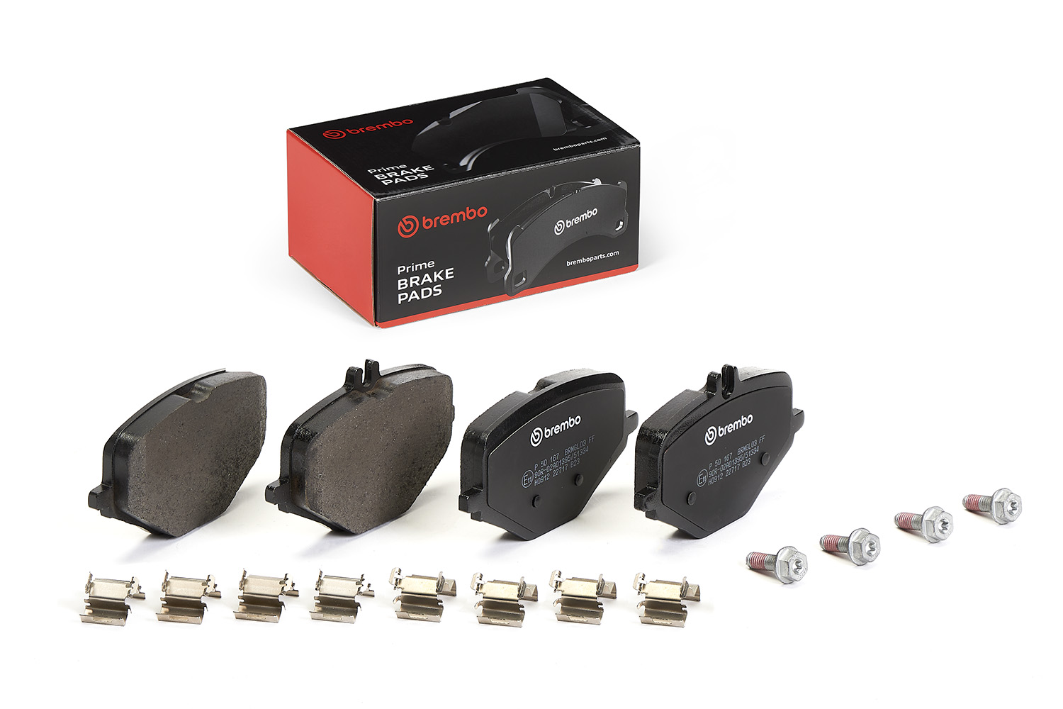 Jogo de 4 pastilhas de travão BREMBO ref. P 50 167