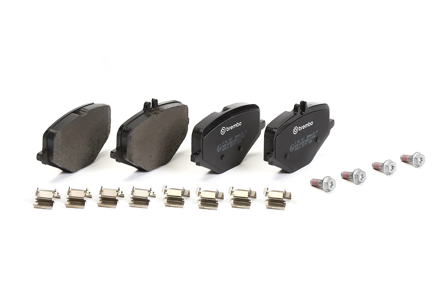Jogo de 4 pastilhas de travão BREMBO ref. P 50 167