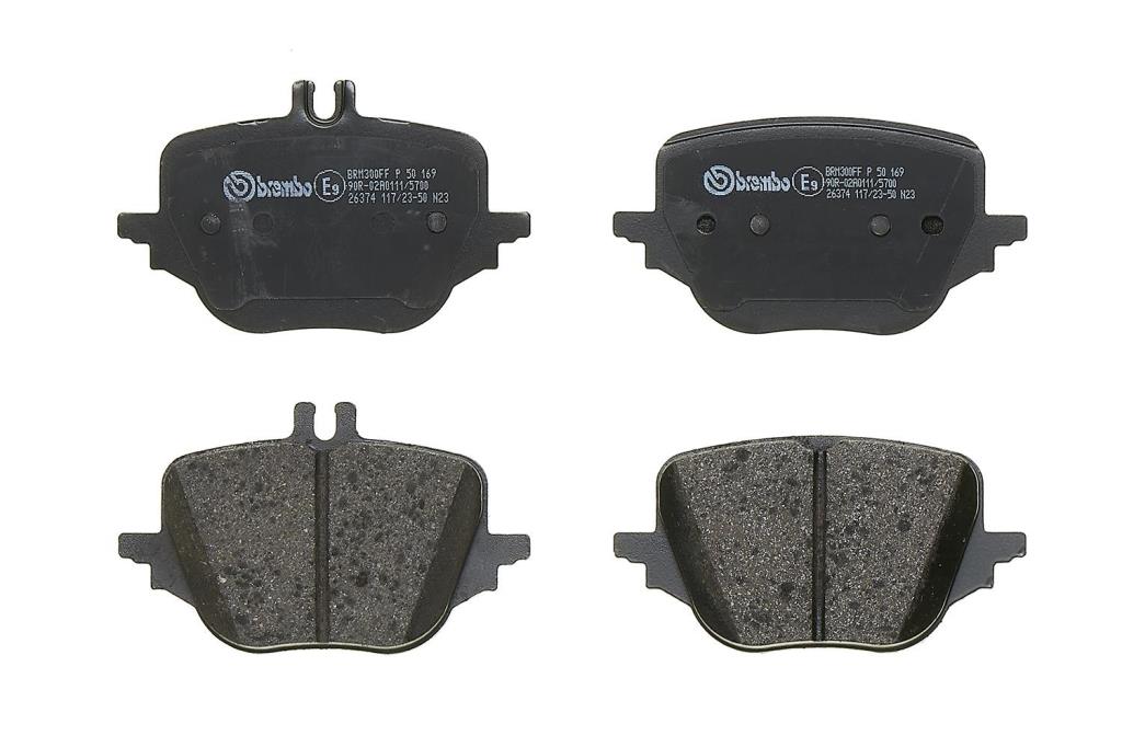 Jogo de 4 pastilhas de travão BREMBO ref. P 50 169