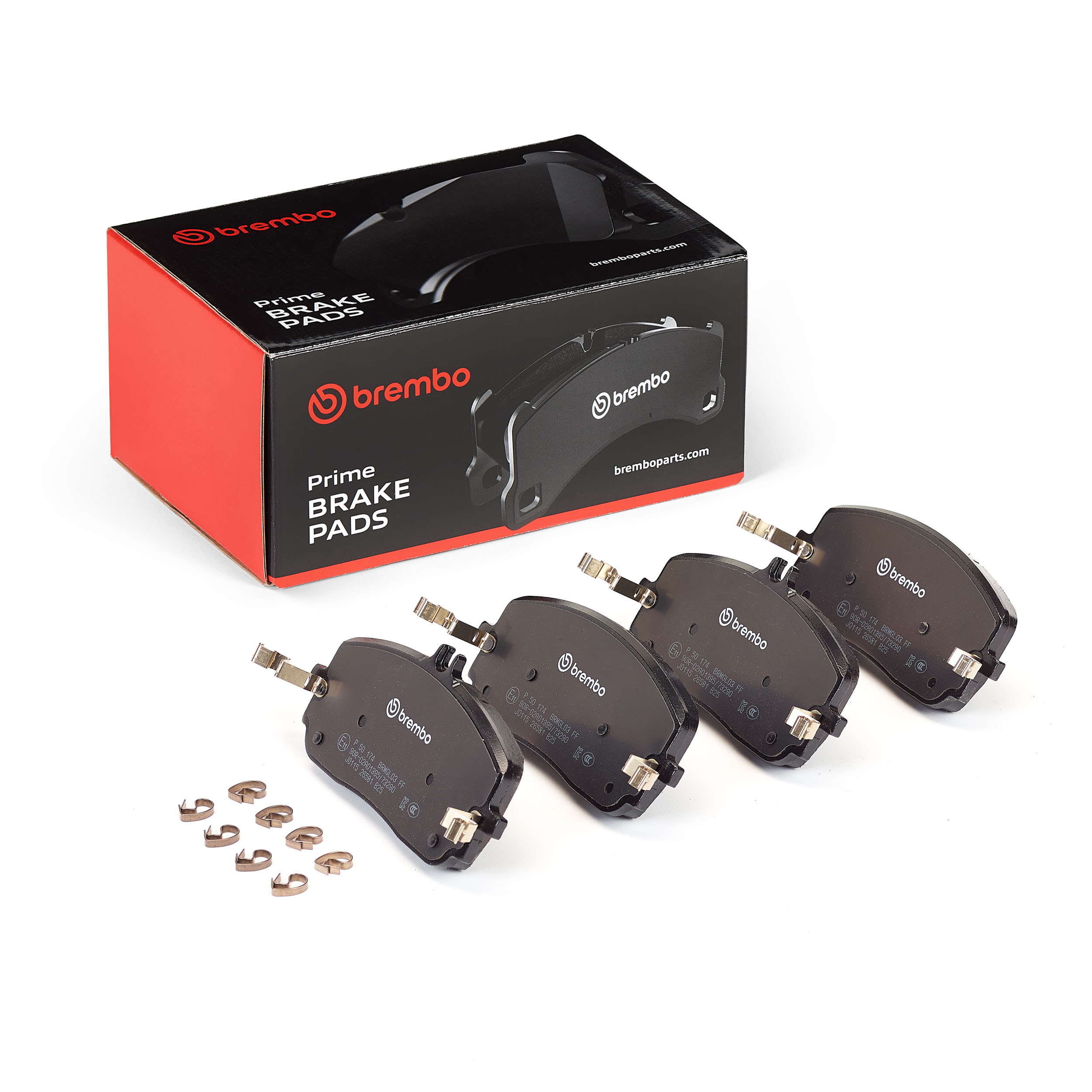 Jogo de 4 pastilhas de travão BREMBO ref. P 50 174
