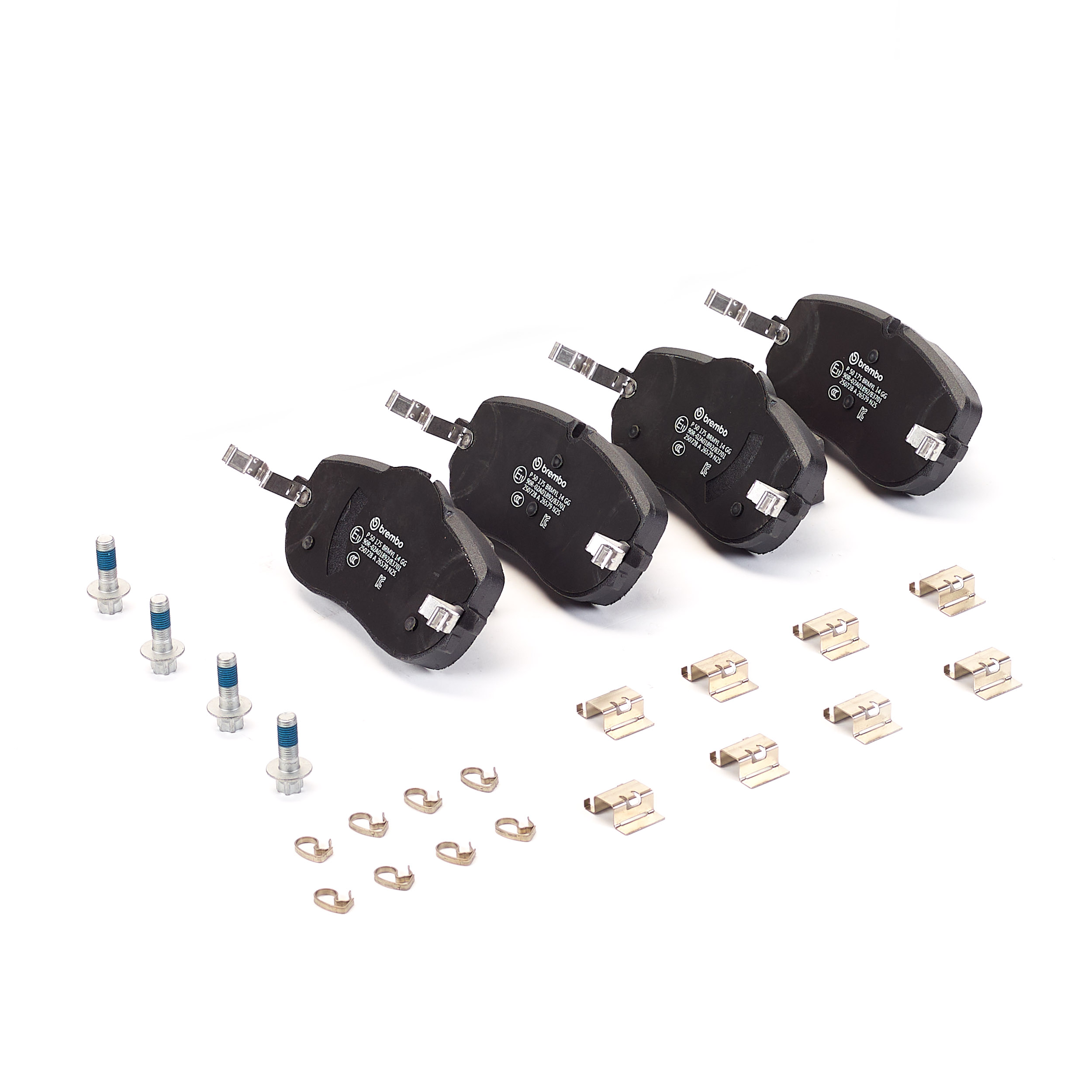 Jogo de 4 pastilhas de travão BREMBO ref. P 50 175