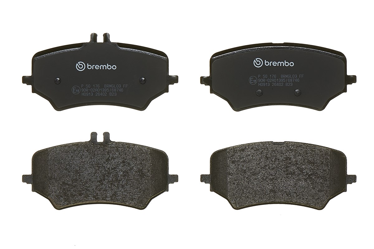 Jogo de 4 pastilhas de travão BREMBO ref. P 50 176