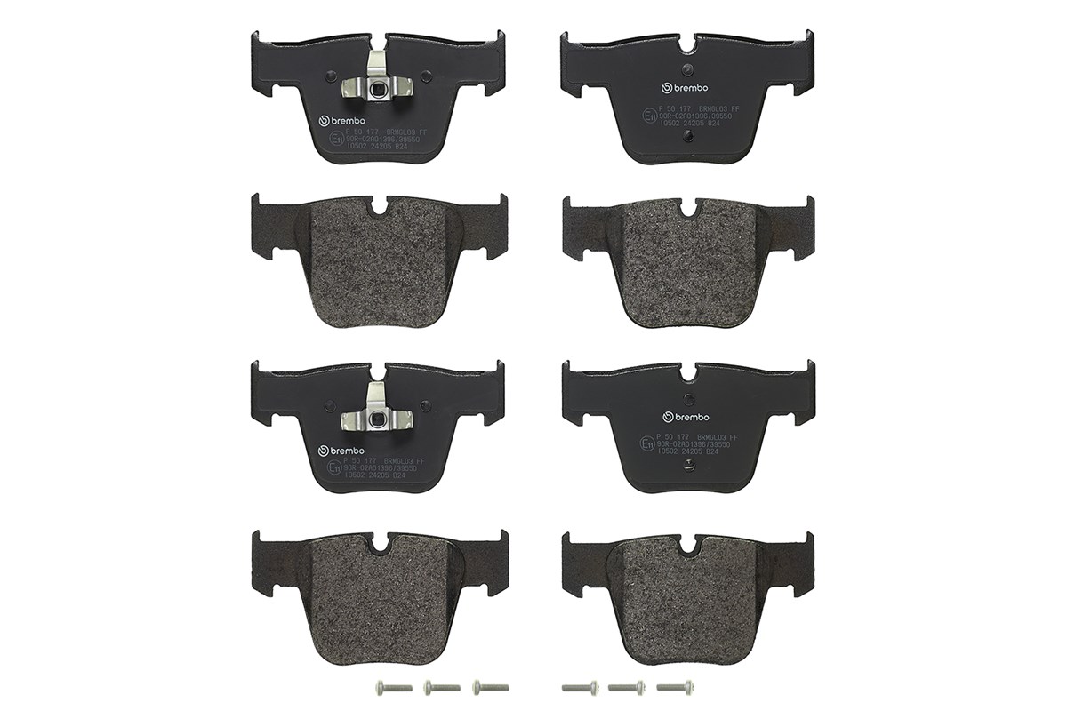 Jeu de 4 plaquettes de frein BREMBO ref. P 50 177