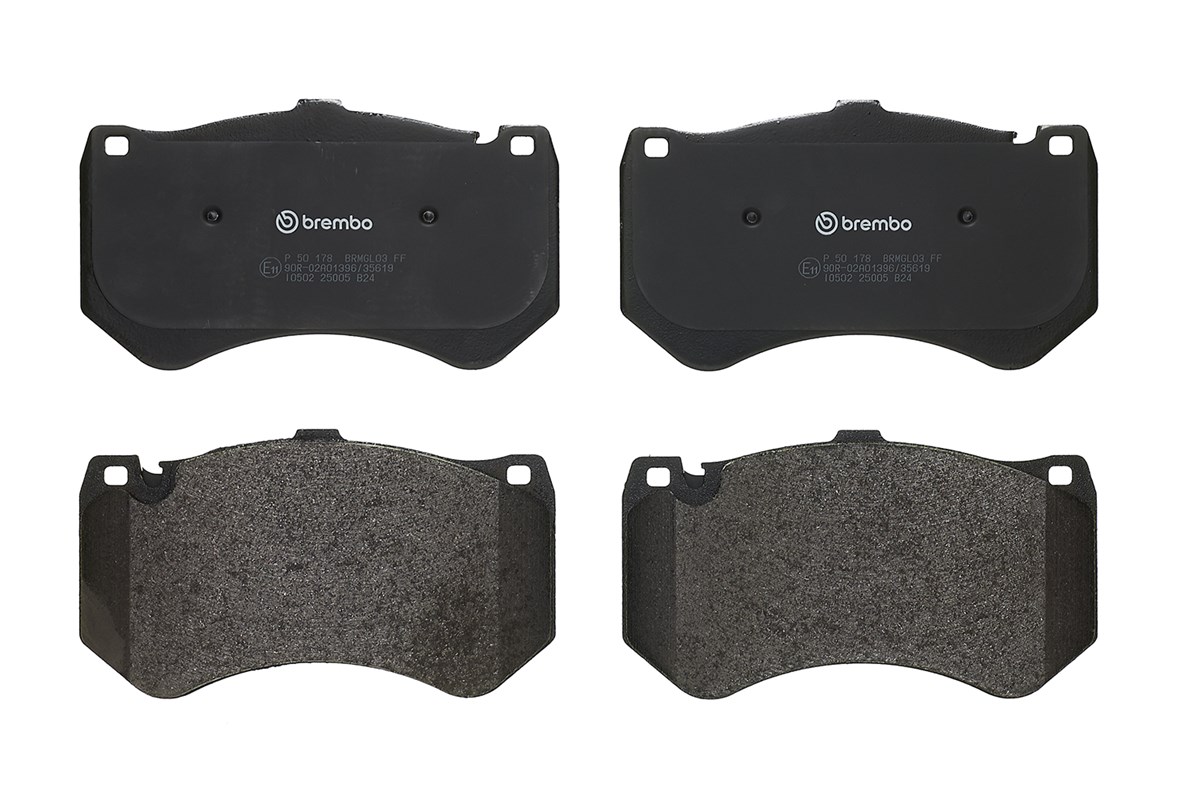 Jogo de 4 pastilhas de travão BREMBO ref. P 50 178