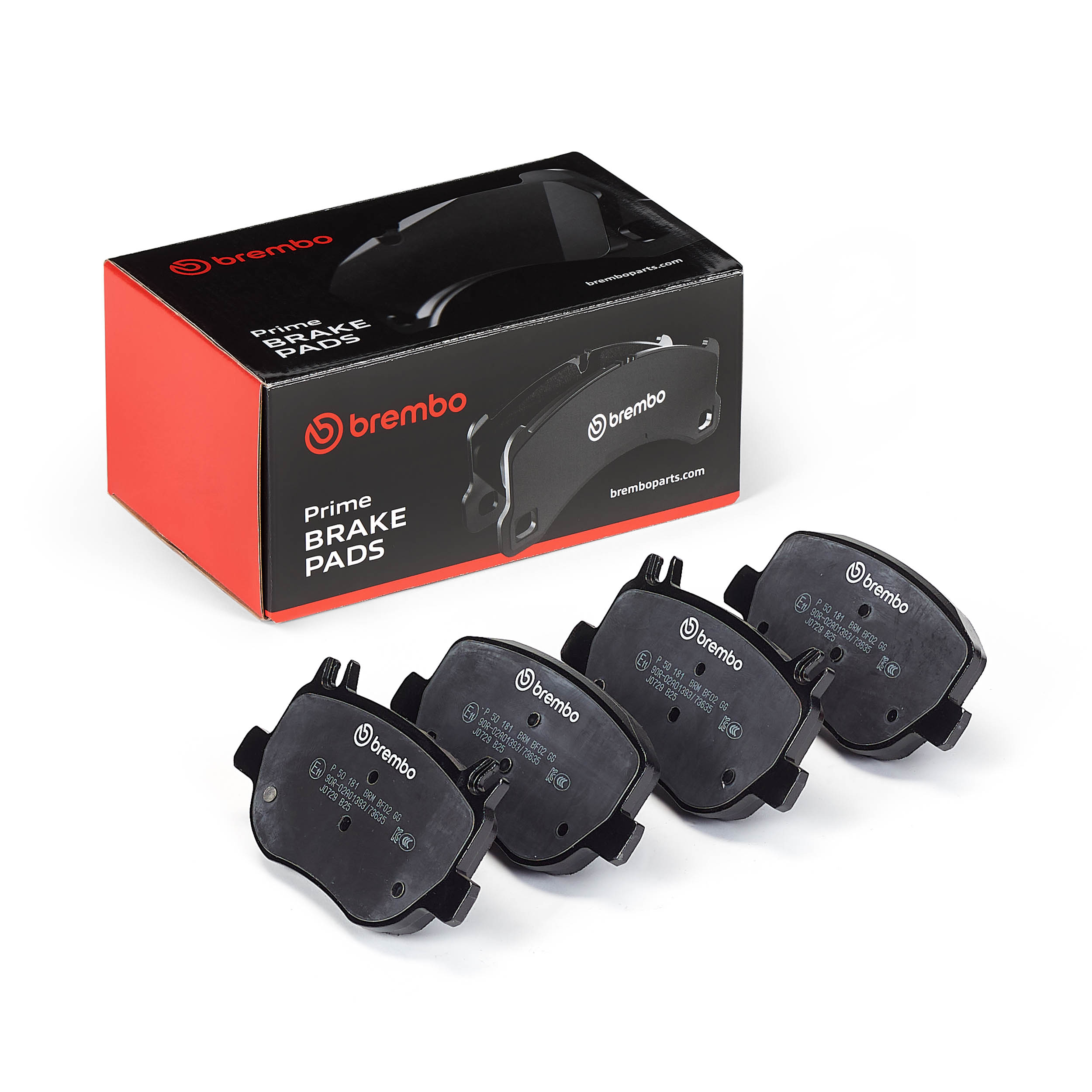 Jogo de 4 pastilhas de travão BREMBO ref. P 50 181
