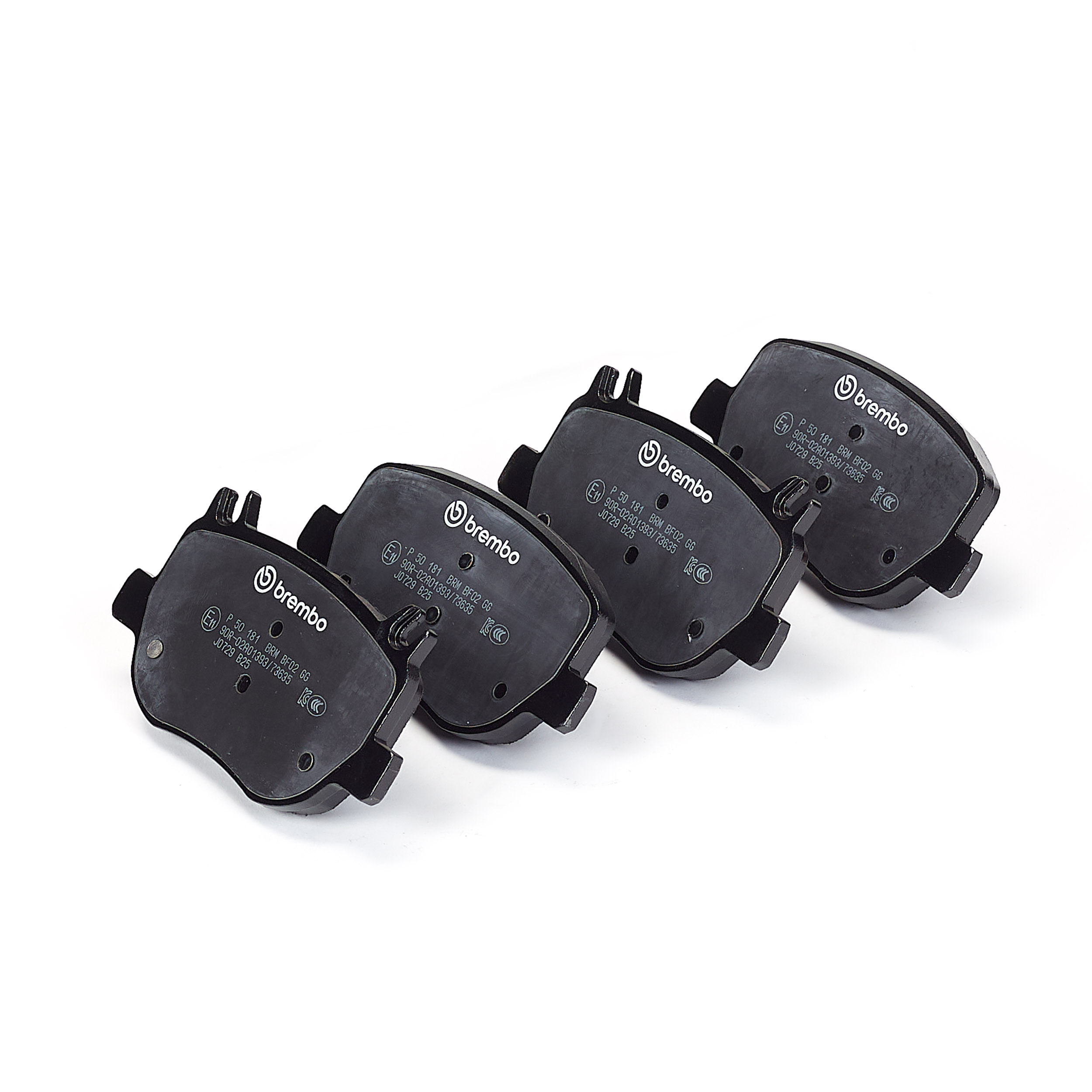 Jogo de 4 pastilhas de travão BREMBO ref. P 50 181