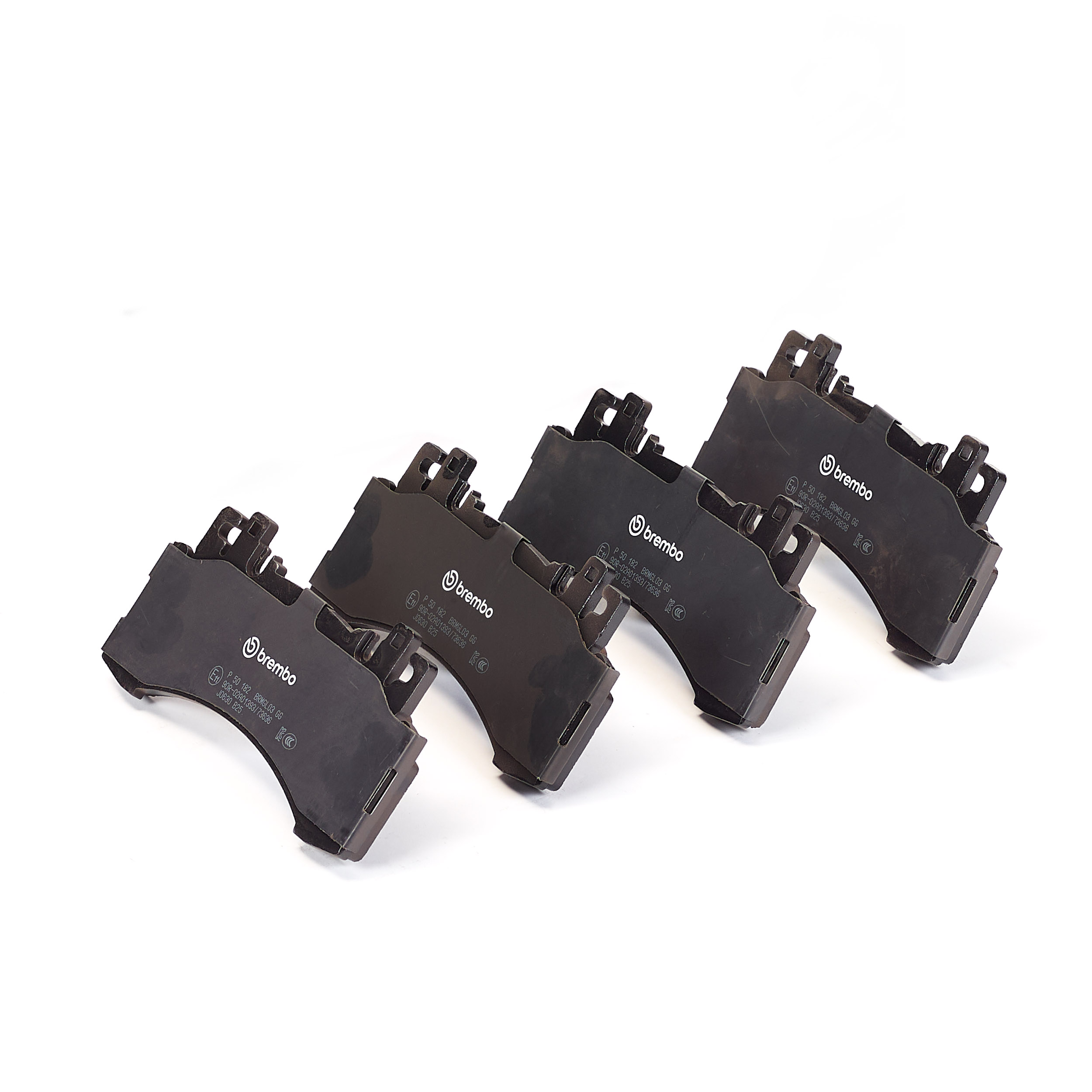 Jogo de 4 pastilhas de travão BREMBO ref. P 50 182