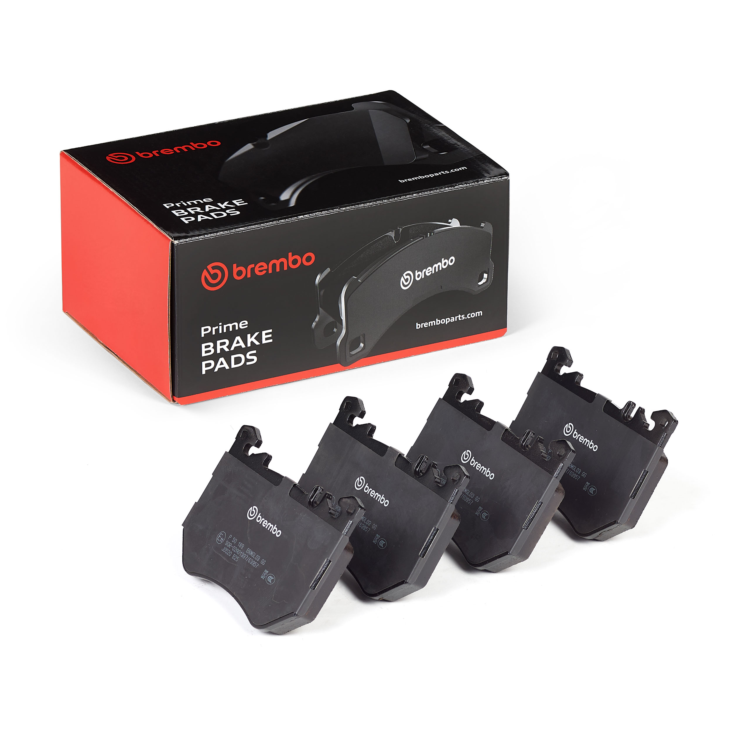 Jogo de 4 pastilhas de travão BREMBO P 50 189