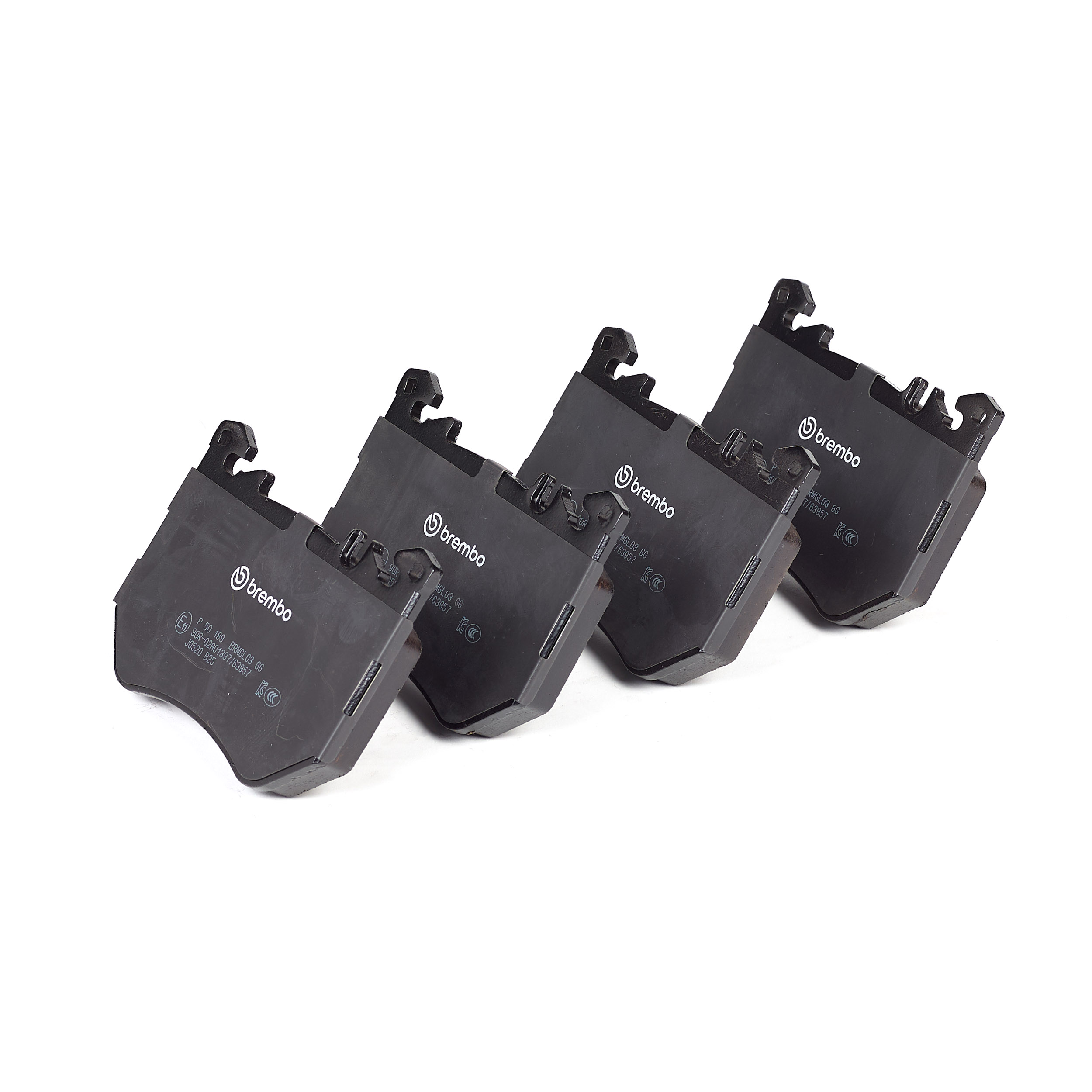 Jogo de 4 pastilhas de travão BREMBO P 50 189
