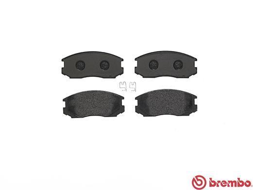 Jogo de 4 pastilhas de travão BREMBO ref. P 54 015
