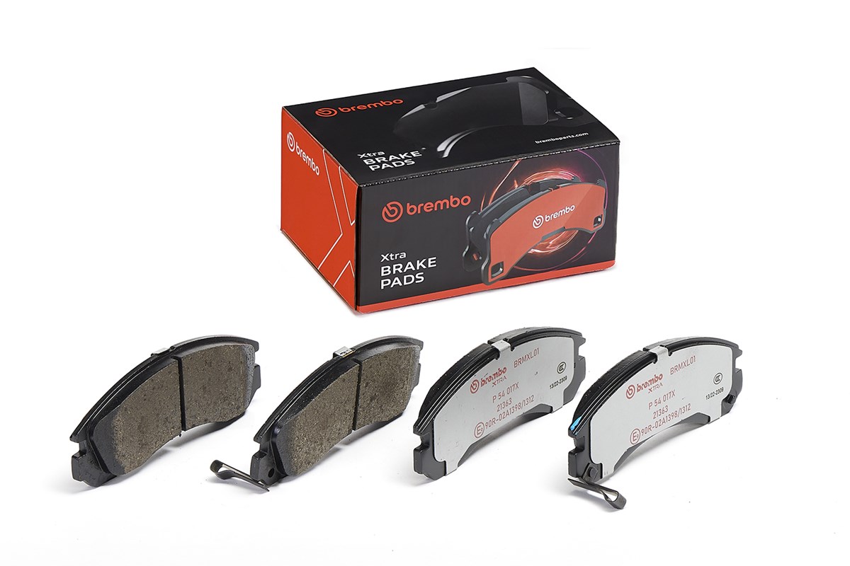 Jogo de 4 pastilhas de travão BREMBO ref. P 54 017X