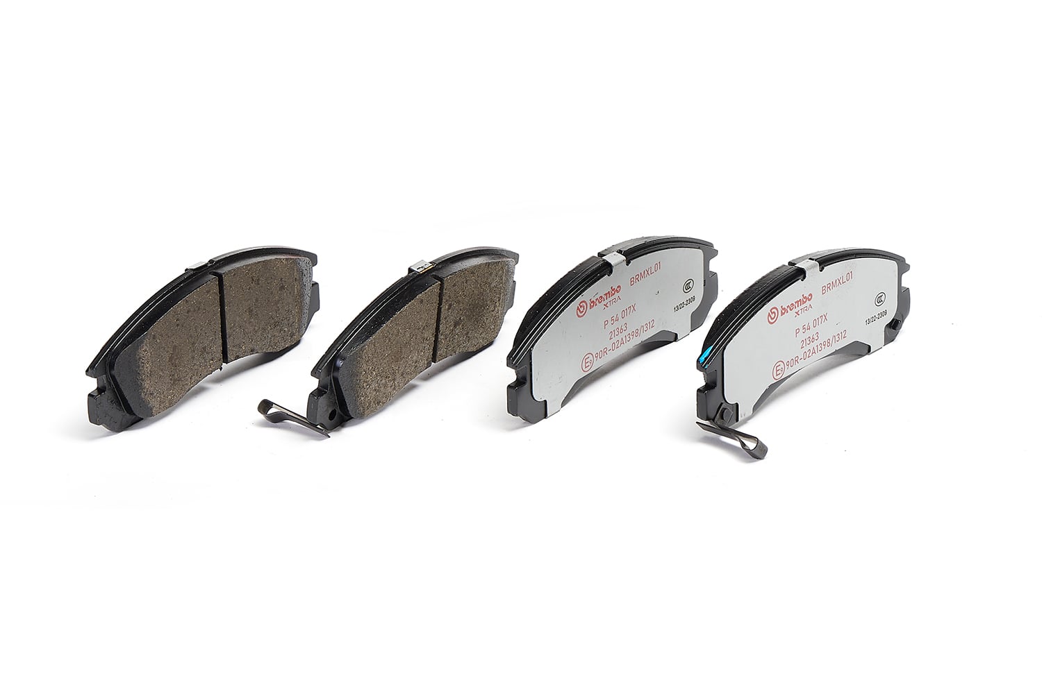 Jogo de 4 pastilhas de travão BREMBO ref. P 54 017X