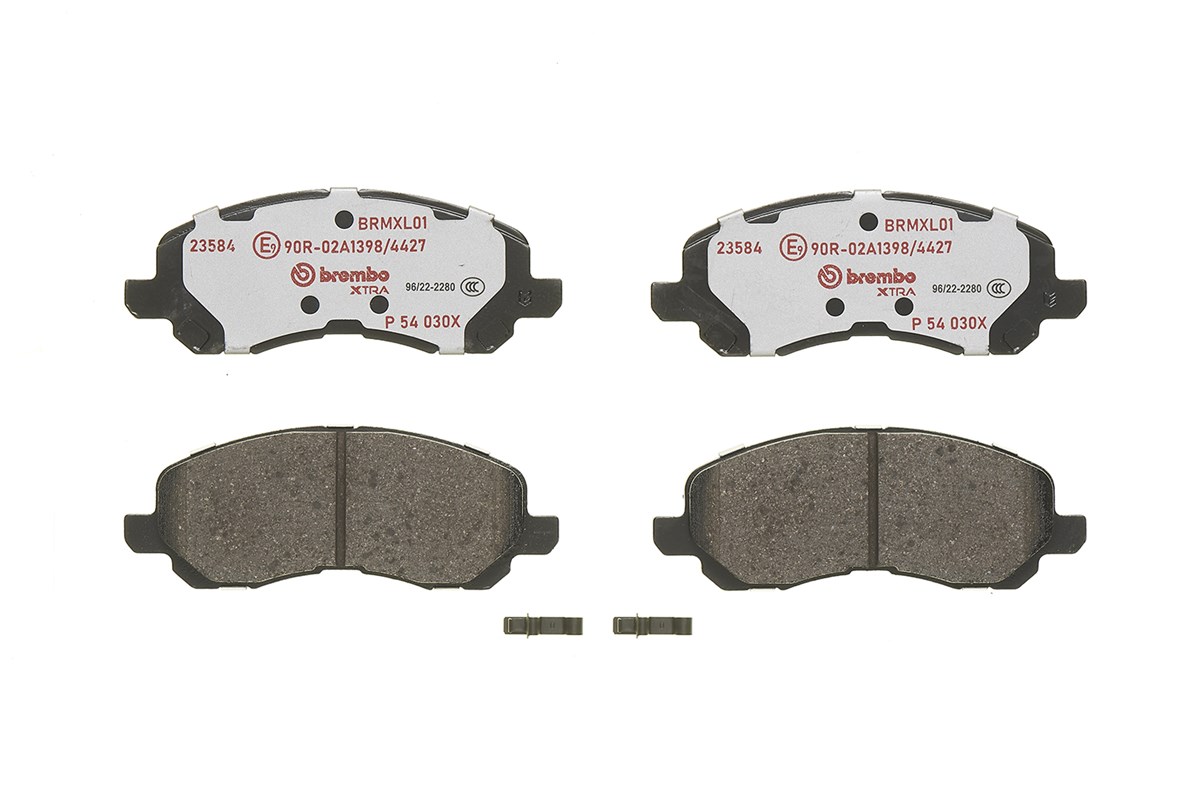 Jogo de 4 pastilhas de travão BREMBO ref. P 54 030X