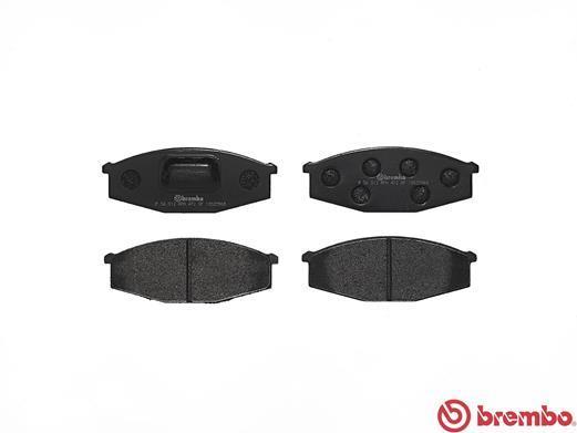 Jogo de 4 pastilhas de travão BREMBO ref. P 56 012