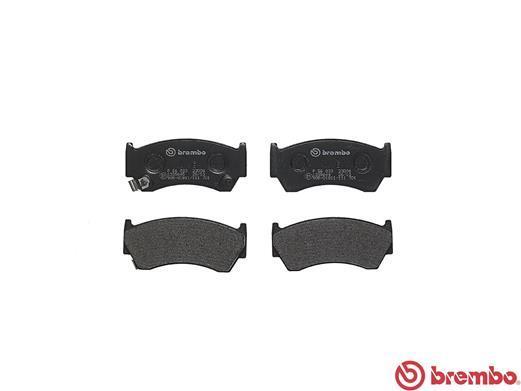 Jogo de 4 pastilhas de travão BREMBO ref. P 56 033