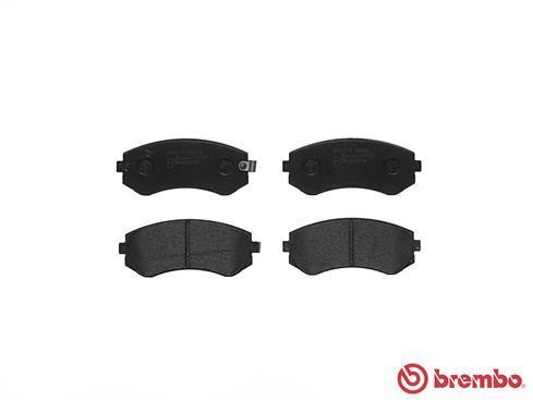 Jogo de 4 pastilhas de travão BREMBO ref. P 56 039