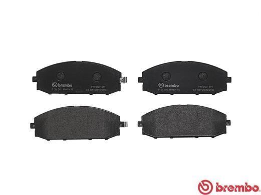 Jogo de 4 pastilhas de travão BREMBO ref. P 56 041