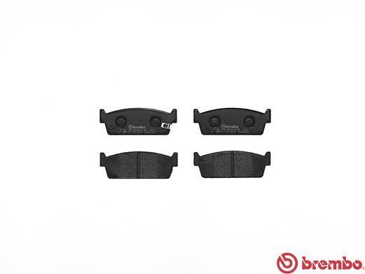 Jogo de 4 pastilhas de travão BREMBO ref. P 56 053
