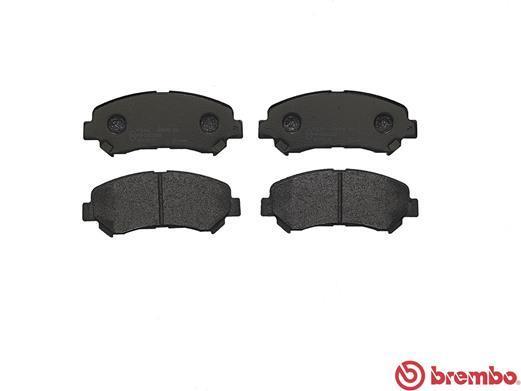 Jeu de 4 plaquettes de frein BREMBO ref. P 56 062