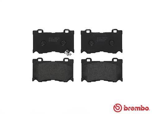 Jeu de 4 plaquettes de frein BREMBO ref. P 56 084