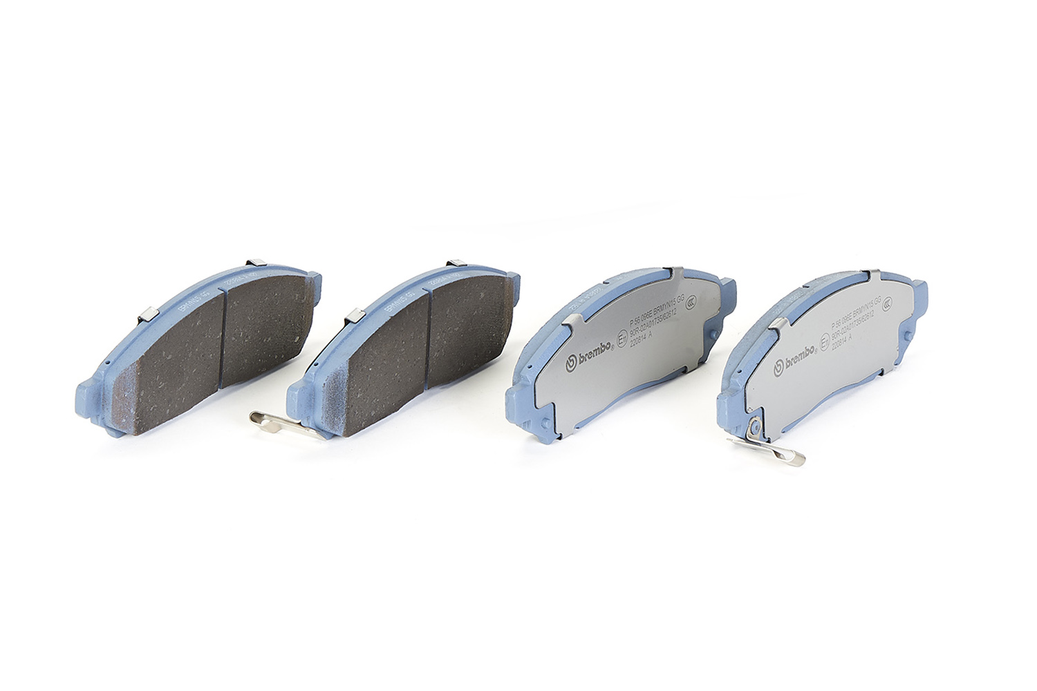 Jogo de 4 pastilhas de travão BREMBO ref. P 56 096E