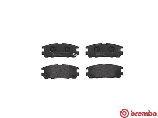 Jeu de 4 plaquettes de frein BREMBO ref. P 59 021