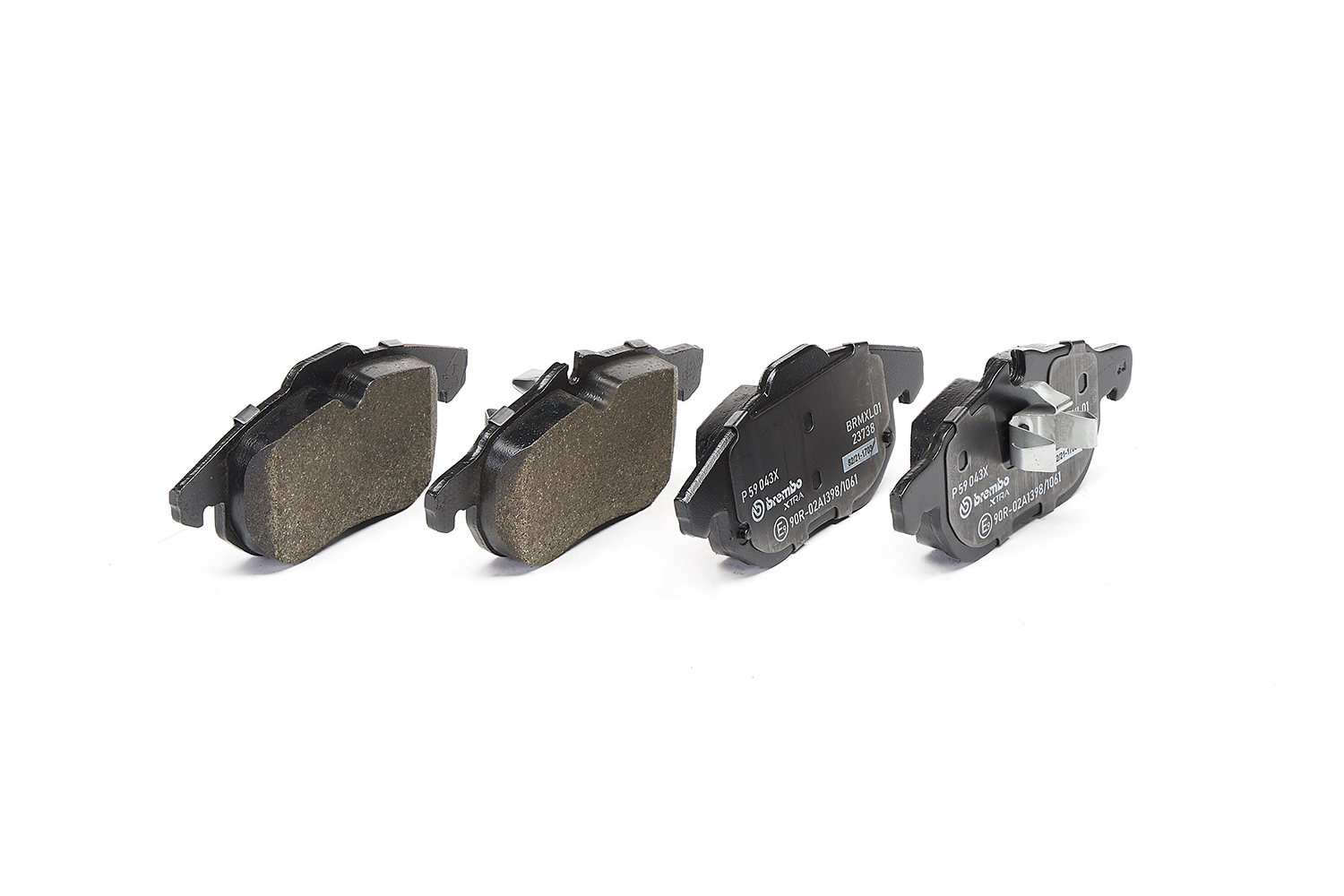 Jogo de 4 pastilhas de travão BREMBO ref. P 59 043X