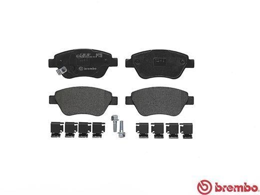Jogo de 4 pastilhas de travão BREMBO ref. P 59 051