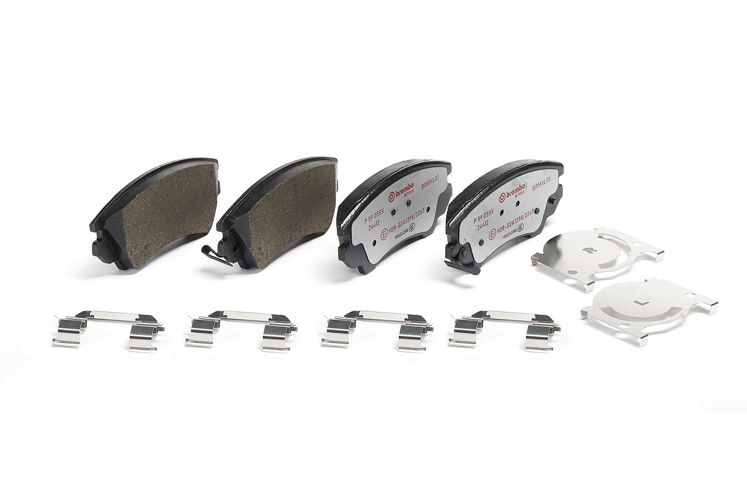 Jogo de 4 pastilhas de travão BREMBO ref. P 59 055X