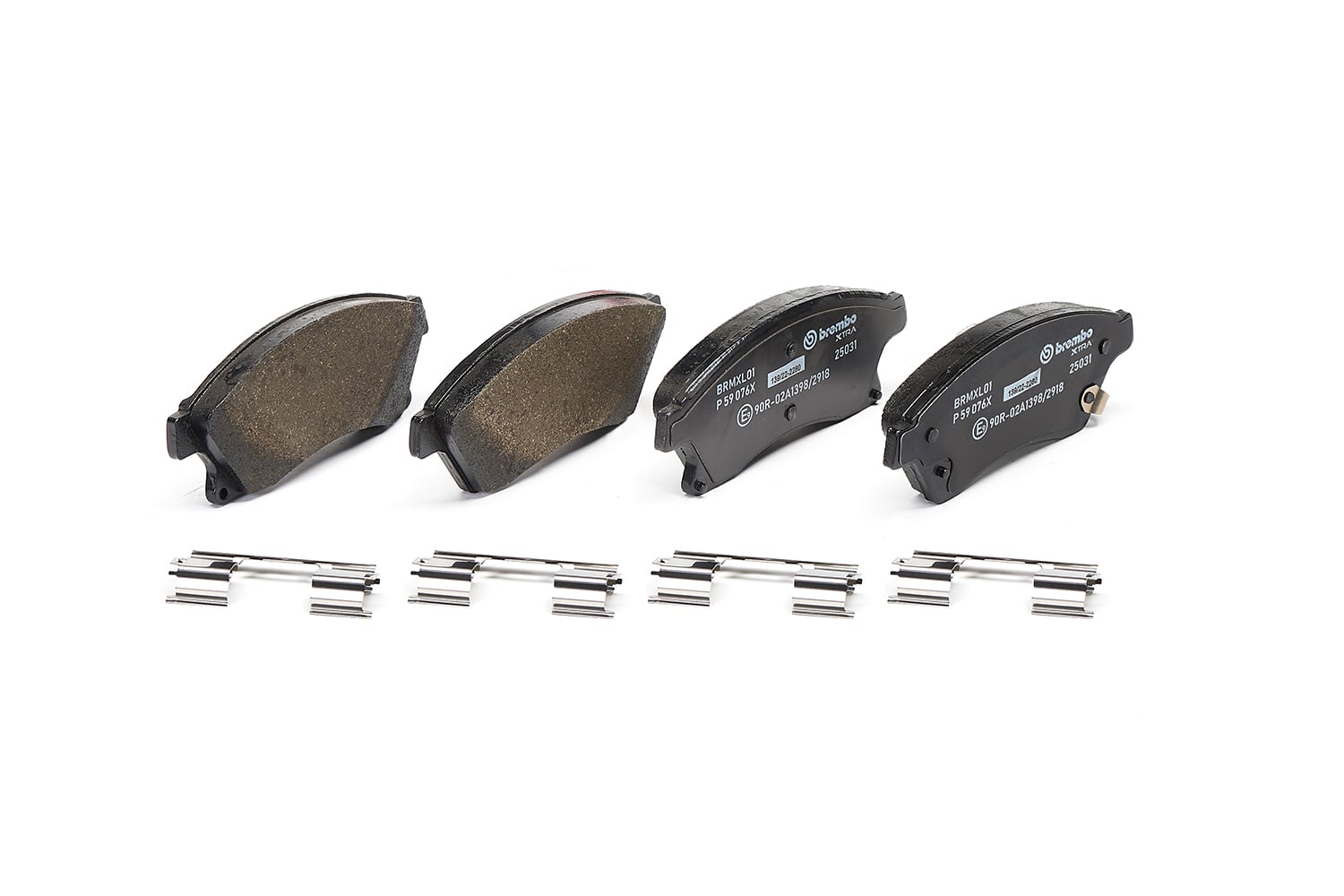 Jogo de 4 pastilhas de travão BREMBO ref. P 59 076X
