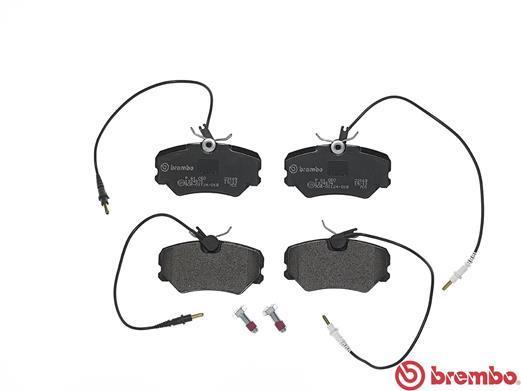 Jogo de 4 pastilhas de travão BREMBO ref. P 61 050