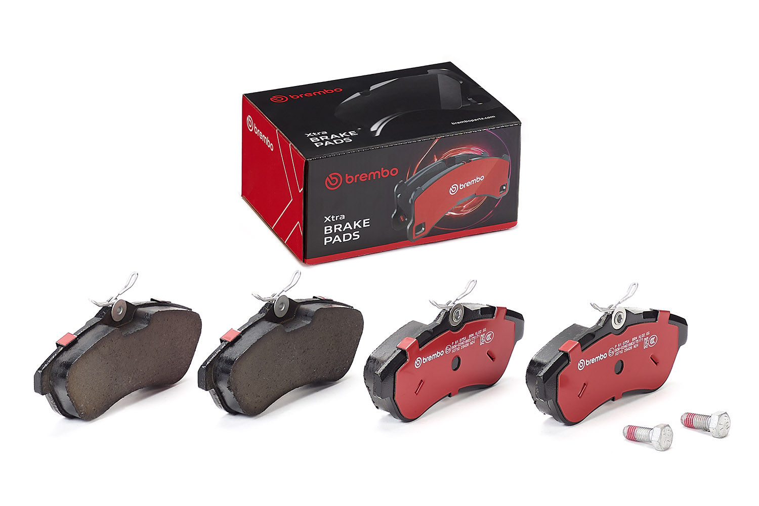 Jogo de 4 pastilhas de travão BREMBO ref. P 61 075X