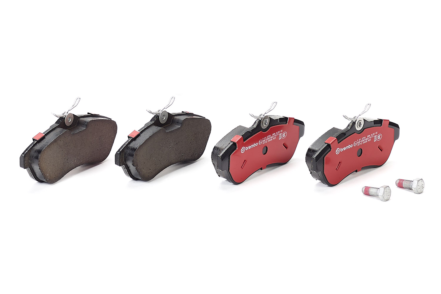Jogo de 4 pastilhas de travão BREMBO ref. P 61 075X