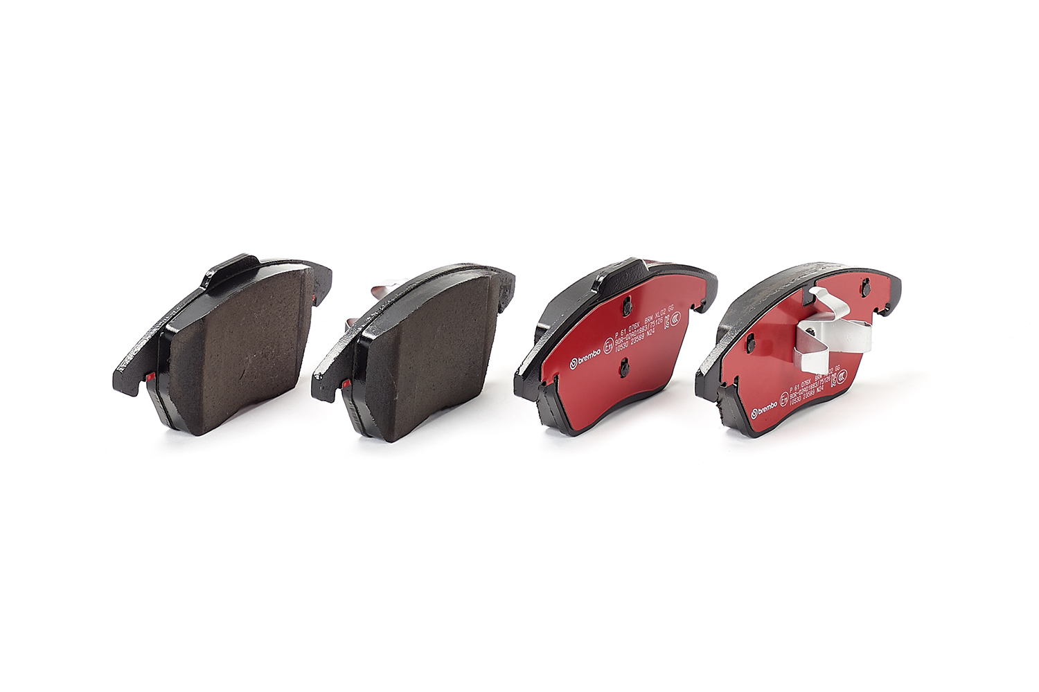 Jogo de 4 pastilhas de travão BREMBO ref. P 61 076X