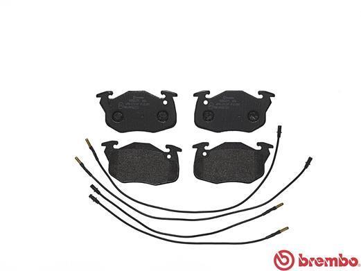 Jogo de 4 pastilhas de travão BREMBO ref. P 61 099