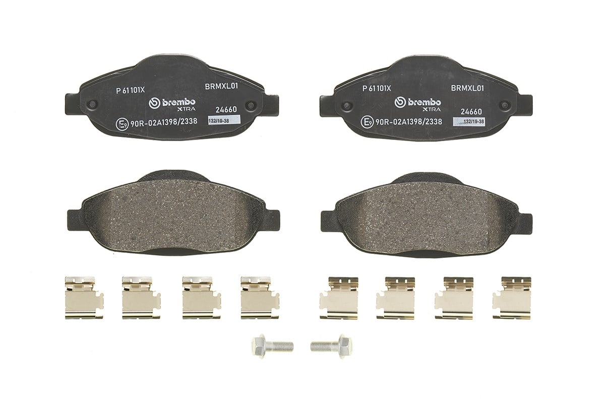 Jeu de 4 plaquettes de frein BREMBO ref. P 61 101X