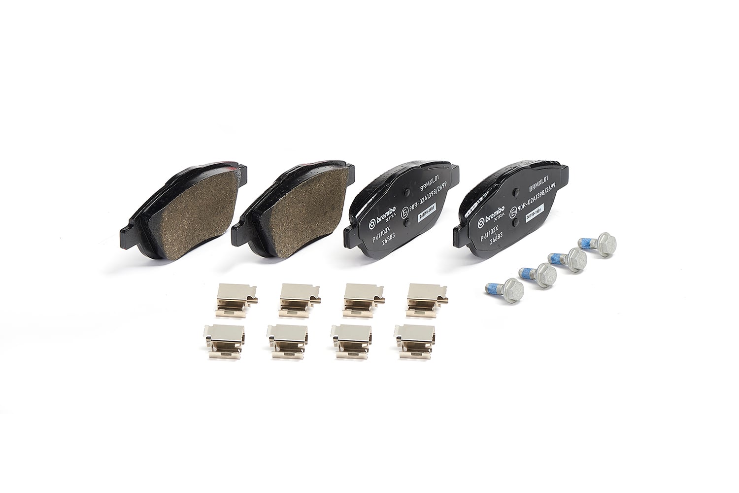 Jogo de 4 pastilhas de travão BREMBO ref. P 61 103X