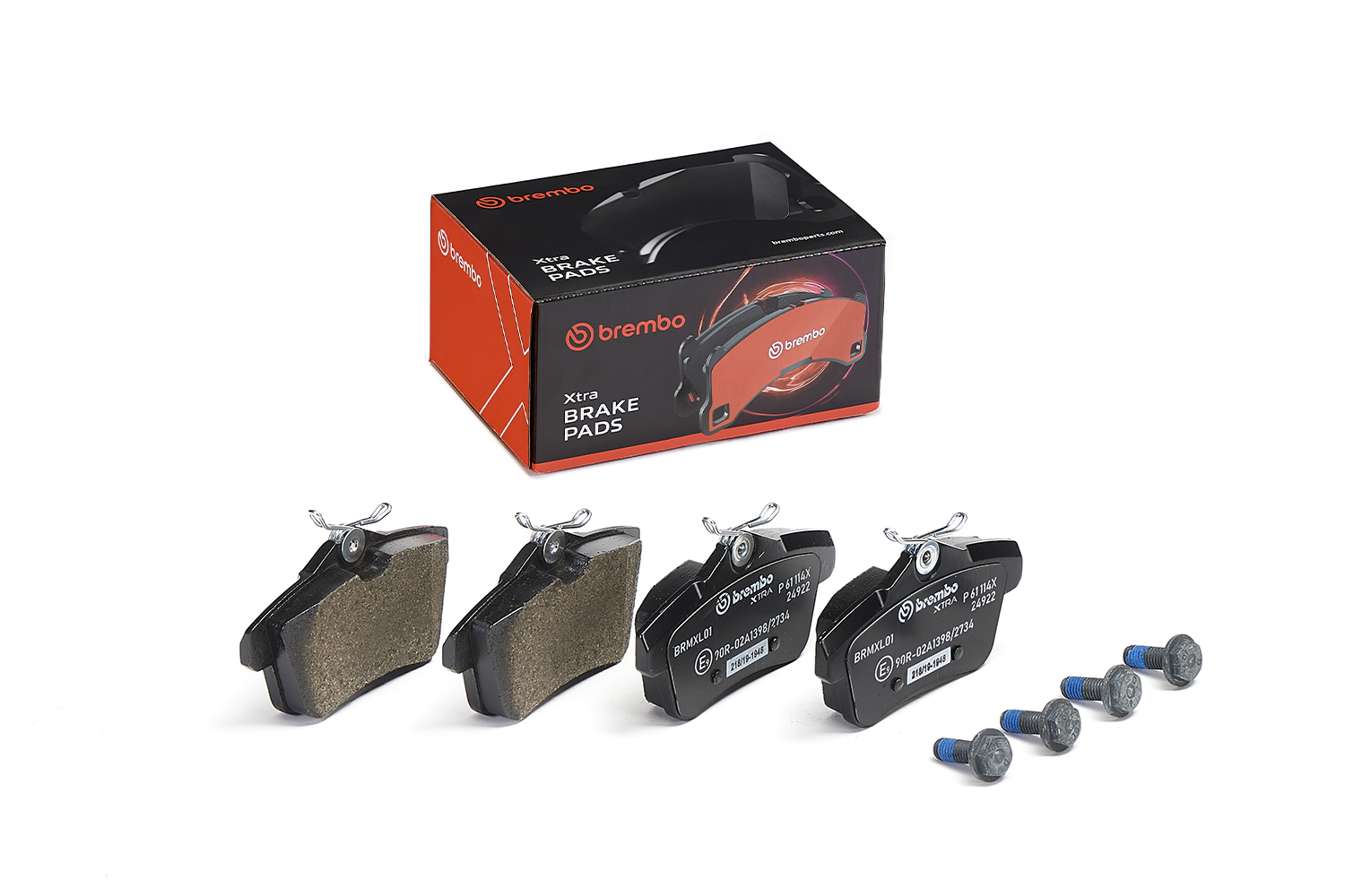 Jogo de 4 pastilhas de travão BREMBO ref. P 61 114X