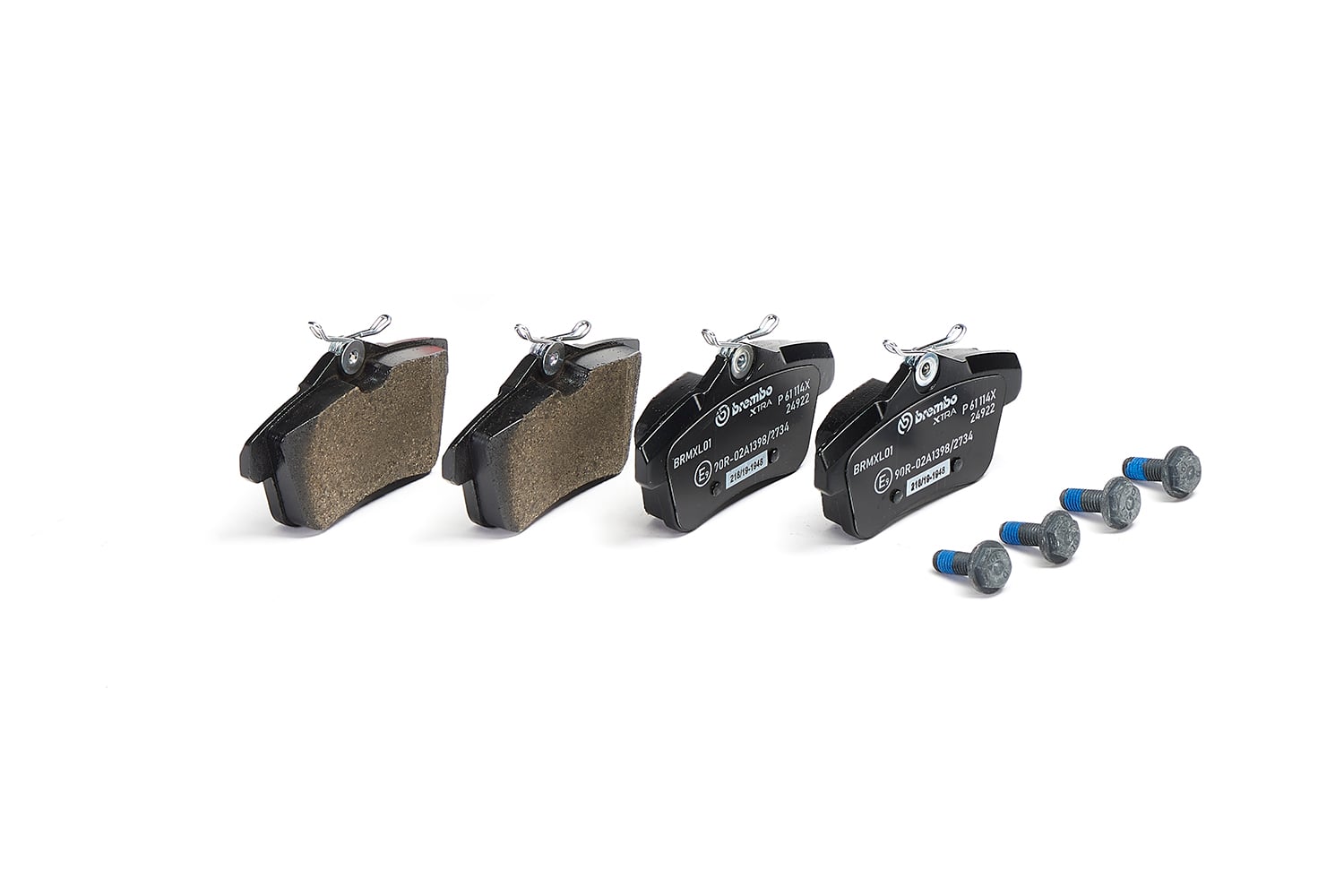 Jogo de 4 pastilhas de travão BREMBO ref. P 61 114X