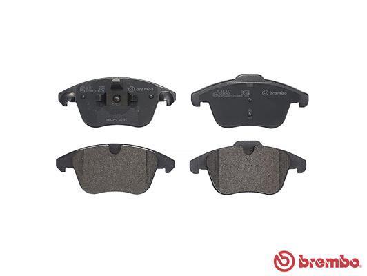 Jogo de 4 pastilhas de travão BREMBO ref. P 61 117X