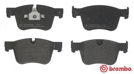 Jogo de 4 pastilhas de travão BREMBO ref. P 61 123