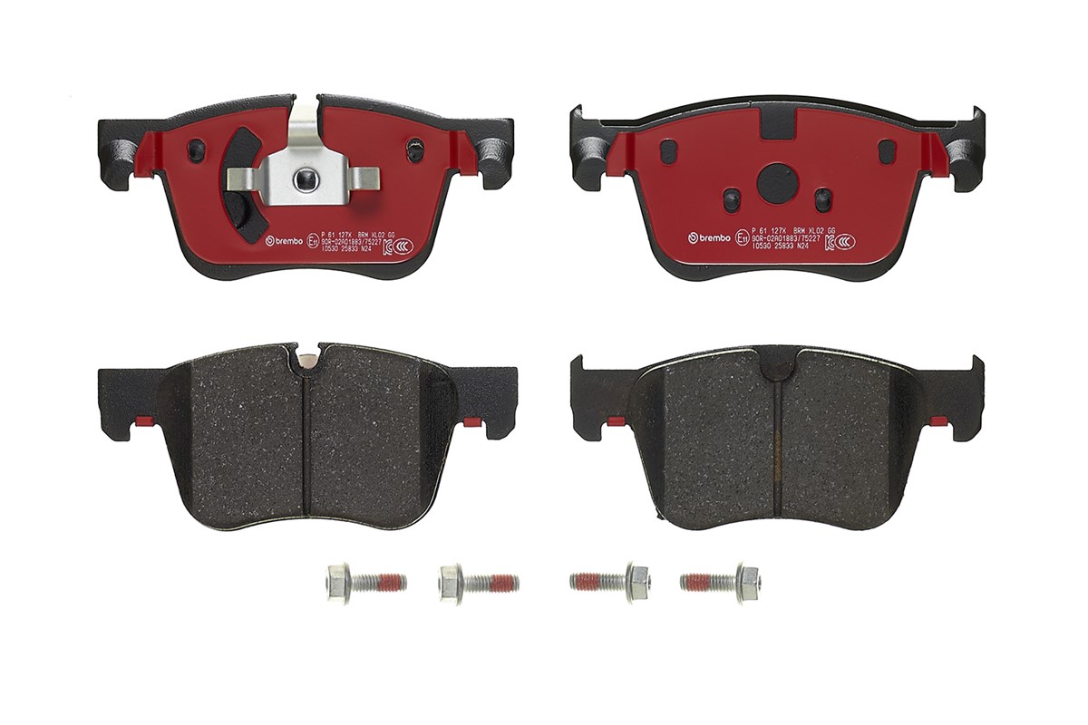 Jogo de 4 pastilhas de travão BREMBO ref. P 61 127X