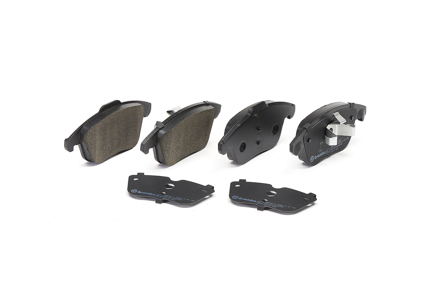 Jeu de 4 plaquettes de frein BREMBO P 61 136