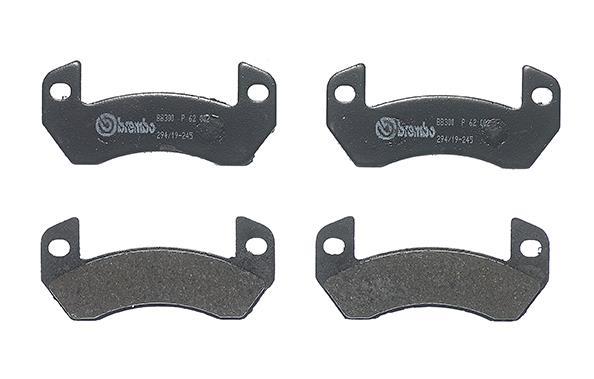 Jogo de 4 pastilhas de travão BREMBO ref. P 62 002